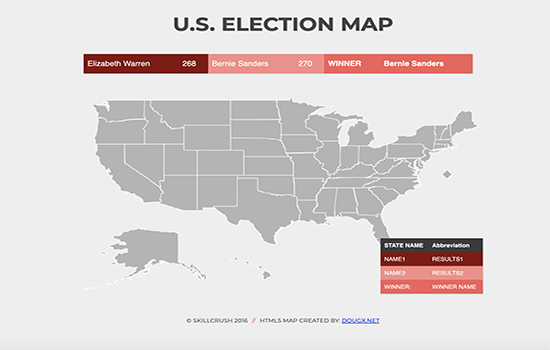 election map screenshot